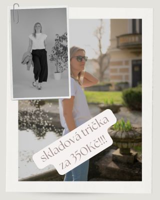 TRIČKA, TRIKA… . Dámská trička za super cenu! 👕 Kvalita, která má kořeny doma 🇨🇿 Naše trička jsou ušitá v Česku z...